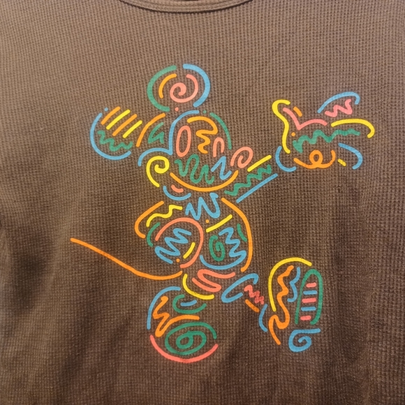 Disney Tops - Disney waffle thermal top